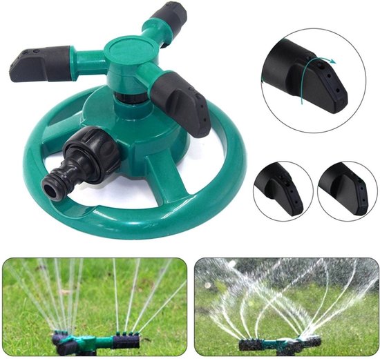 Garden Sprinkler | Adjustable 360° Lawn Watering System | OutdoorHaven