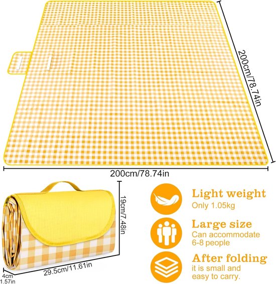 Foldable Picnic Mat | Water-Resistant Outdoor Camping Blanket | ParkPax