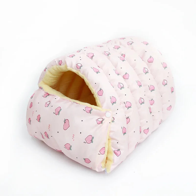 Cat Sleeping Bag Bed | Cozy Burrow Tunnel Pet Bed | SnuggleNest