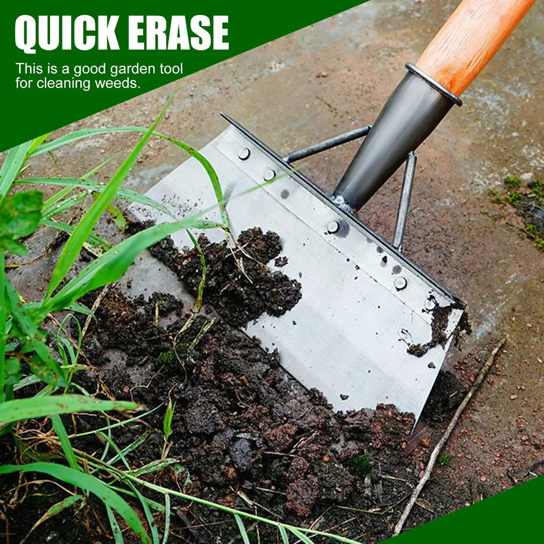 Garden Cleaning Shovel | Multifunctional Weed & Moss Scraper | TerraScrape