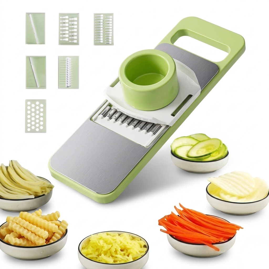Vegetable Chopper Slicer | 6-Blade Kitchen Cutter Tool | SlicePro