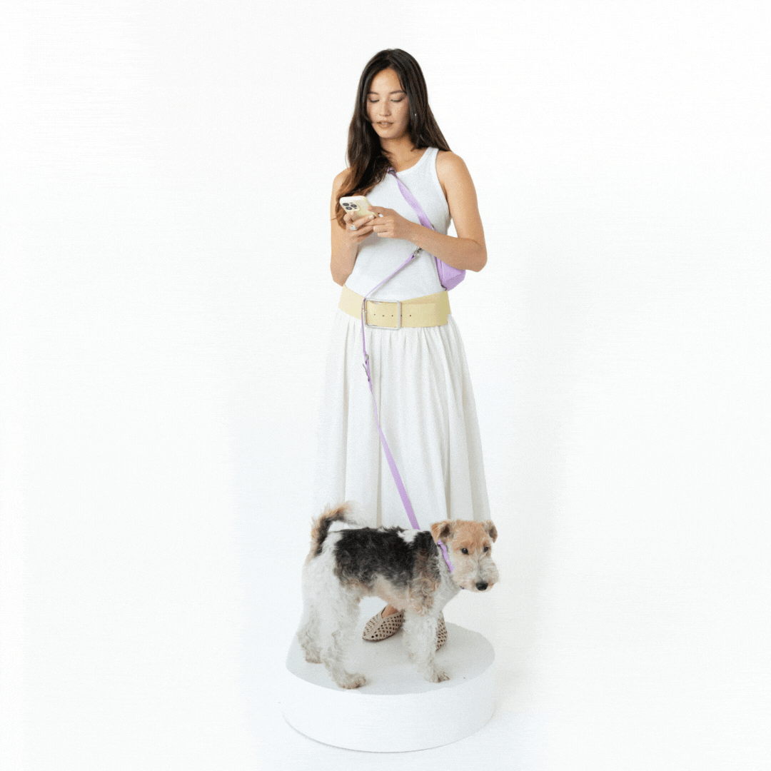 Hands-Free Dog Walking Bag | Leash Pouch for Walks & Training | Walkaroo