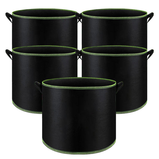 Fabric Grow Bags | Breathable Plant Growing Pots | RootGrowGardenBags
