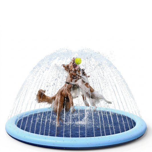 Dog Splash Pad | Outdoor Sprinkler Pool For Pets | WaPool