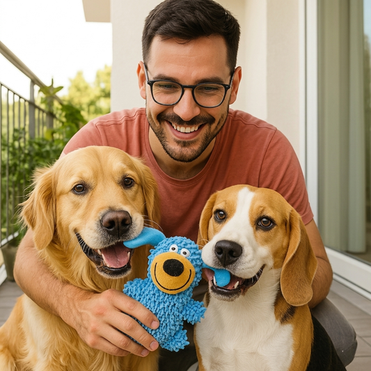 Dog Chew Toy | Interactive Dental Cleaning Toy | GiggloPet