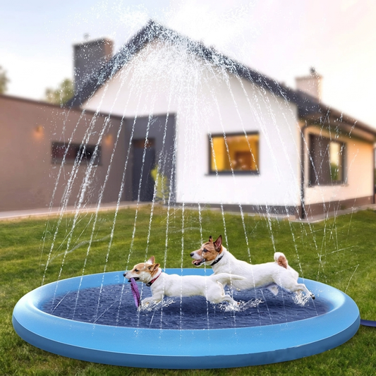 Dog Splash Pad | Outdoor Sprinkler Pool For Pets | WaPool