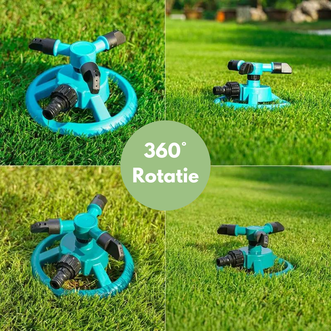 Garden Sprinkler | Adjustable 360° Lawn Watering System | OutdoorHaven