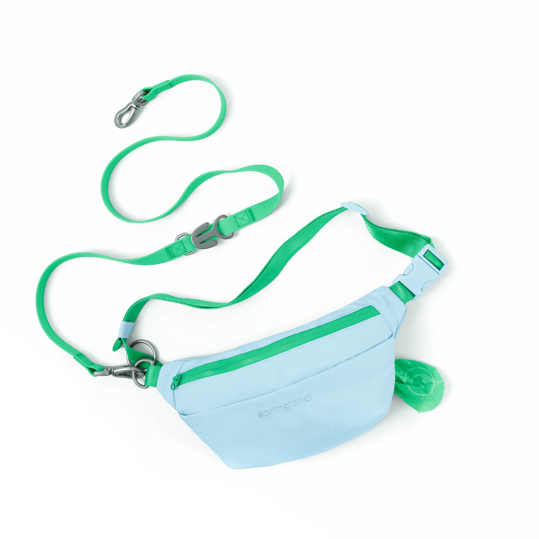 Hands-Free Dog Walking Bag | Leash Pouch for Walks & Training | Walkaroo