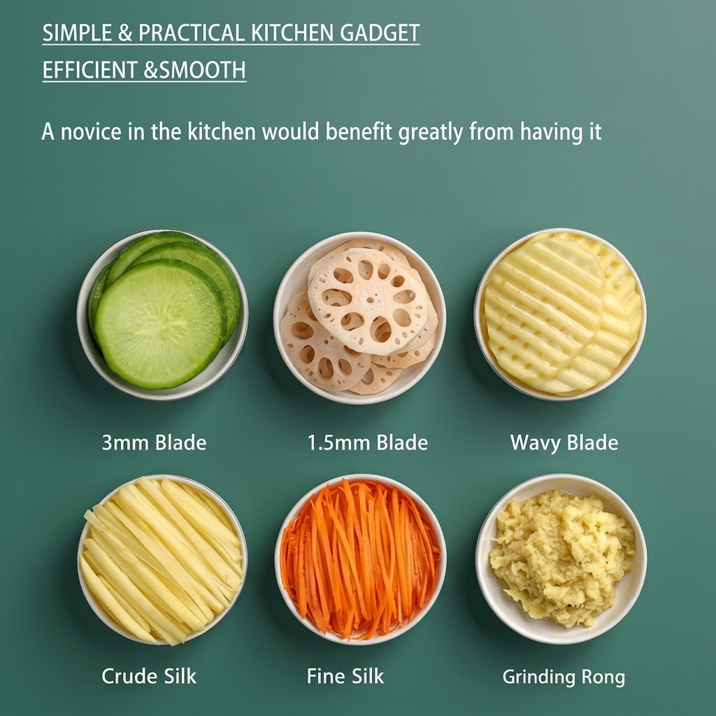Vegetable Chopper Slicer | 6-Blade Kitchen Cutter Tool | SlicePro