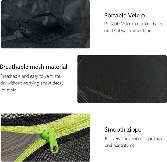 Hanging Drying Rack | 6-Layer Foldable Mesh Herb Dryer | HerbHalo