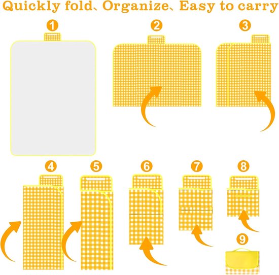 Foldable Picnic Mat | Water-Resistant Outdoor Camping Blanket | ParkPax