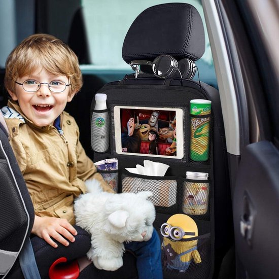 Car Seat Organizer | Backseat Storage With Tablet Holder | SeatNest