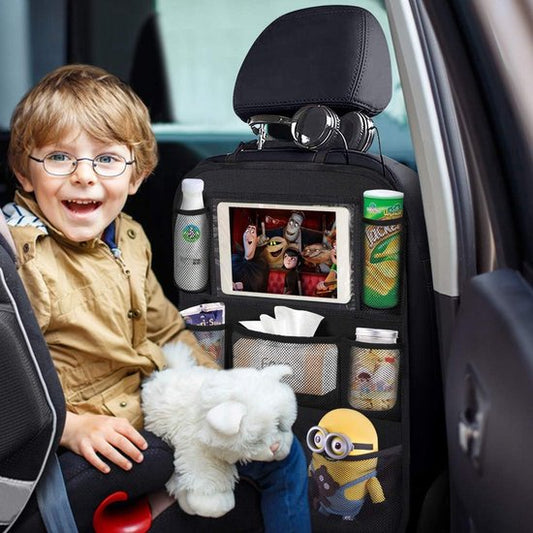 Car Seat Organizer | Backseat Storage With Tablet Holder | SeatNest