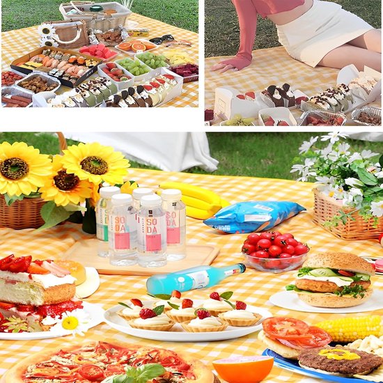 Foldable Picnic Mat | Water-Resistant Outdoor Camping Blanket | ParkPax