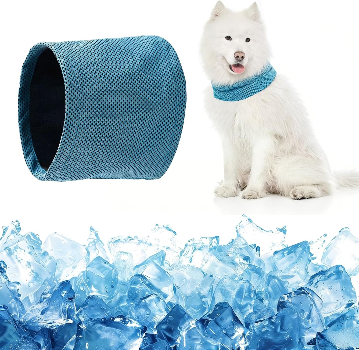 Dog Cooling Bandana | Breathable Summer Neck Scarf | ChillPup