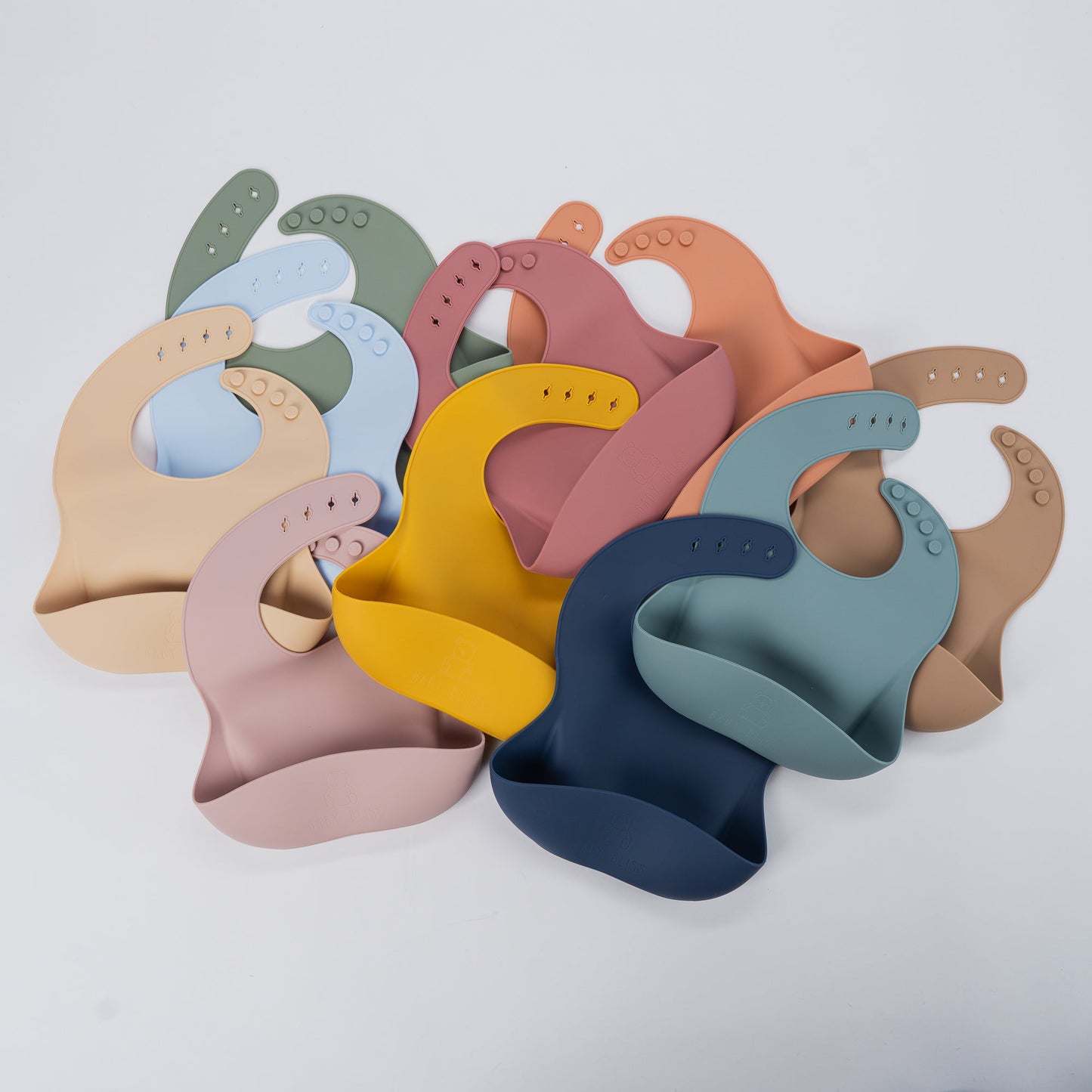 Silicone Baby Bibs | Easy-Clean Feeding Bibs | MunchMate