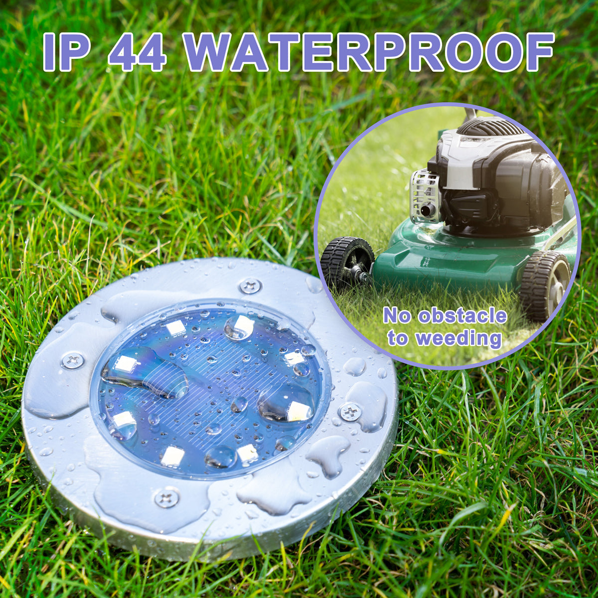 Solar Ground Lights | Waterproof Outdoor Pathway Lighting | SolLights