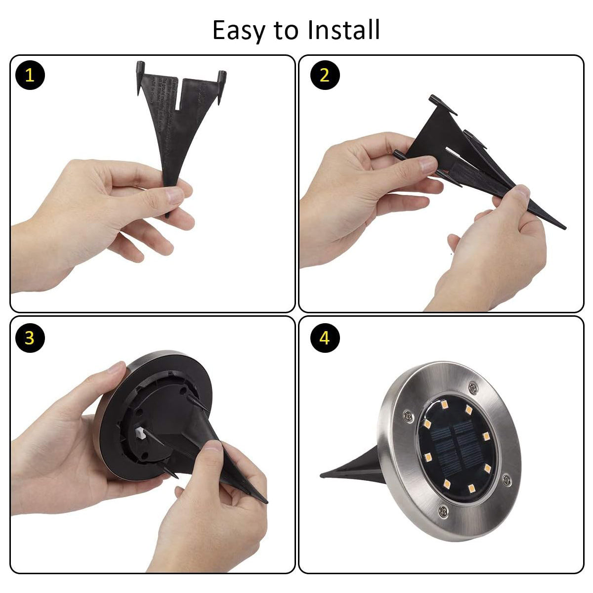 Solar Ground Lights | Waterproof Outdoor Pathway Lighting | SolLights
