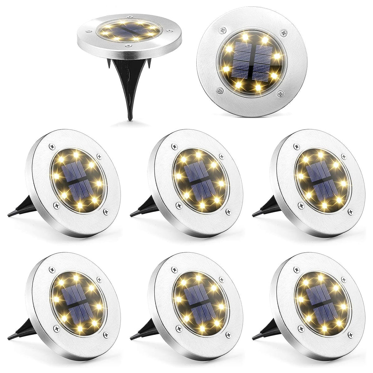 Solar Ground Lights | Waterproof Outdoor Pathway Lighting | SolLights