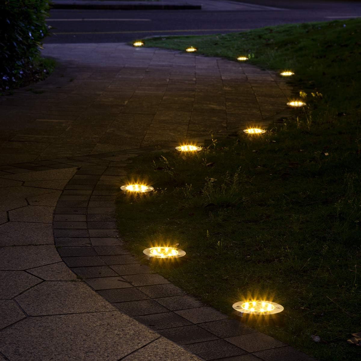 Solar Ground Lights | Waterproof Outdoor Pathway Lighting | SolLights