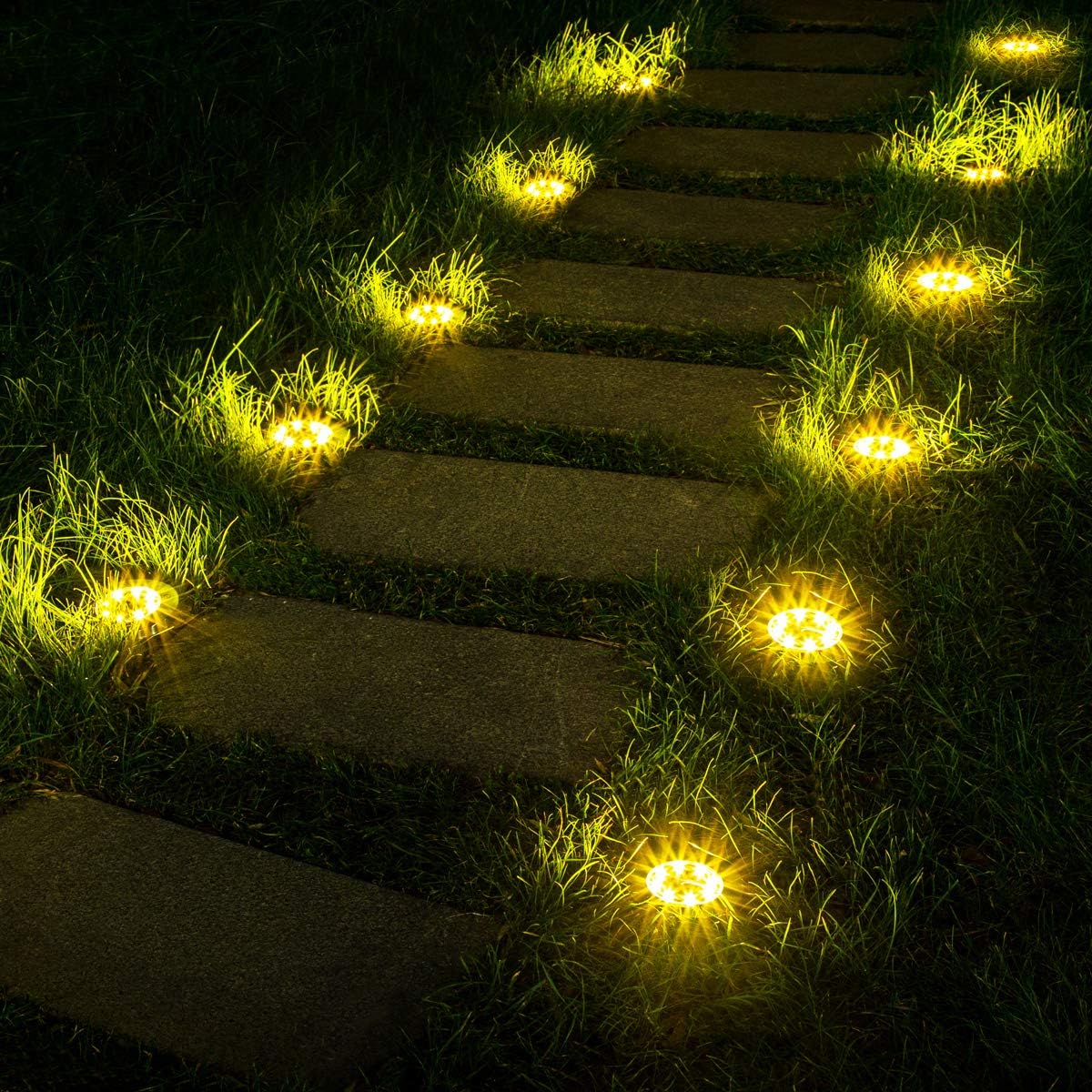 Solar Ground Lights | Waterproof Outdoor Pathway Lighting | SolLights