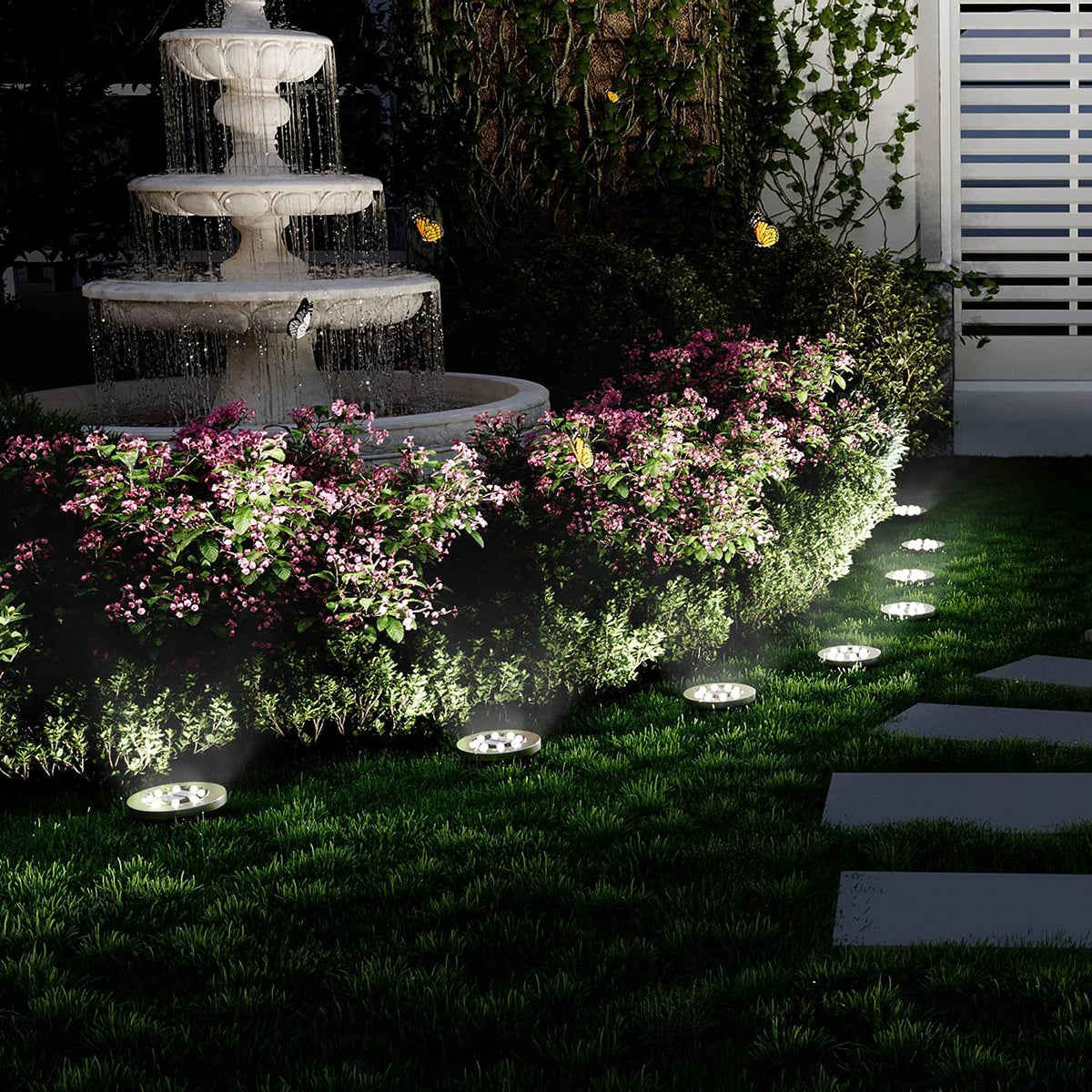 Solar Ground Lights | Waterproof Outdoor Pathway Lighting | SolLights