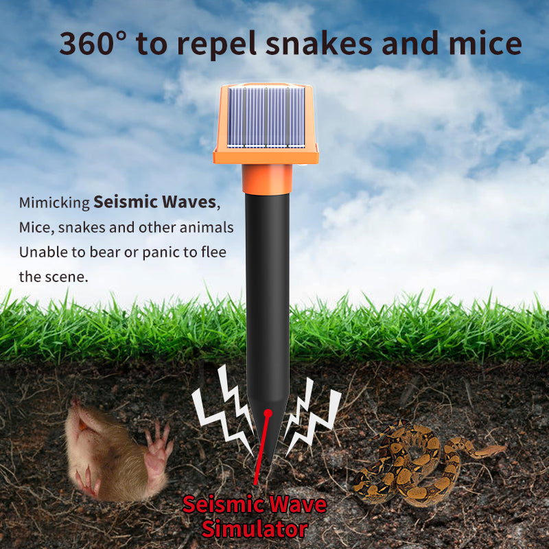 Solar Pest Repeller | Outdoor Rat And Snake Deterrent | SolaraGuard