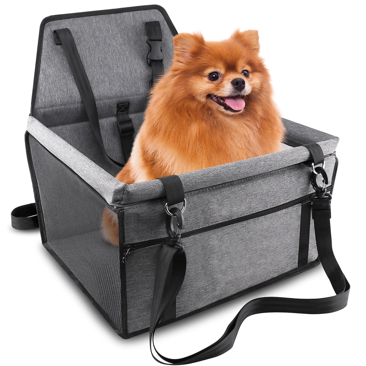 Pet Car Seat Carrier | Foldable Travel Booster Bed | RideNest