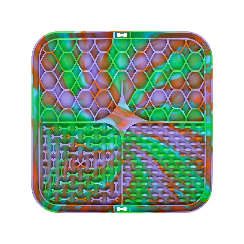 Dog Lick Mat | Slow Feeding Enrichment Mat | LickiPaw