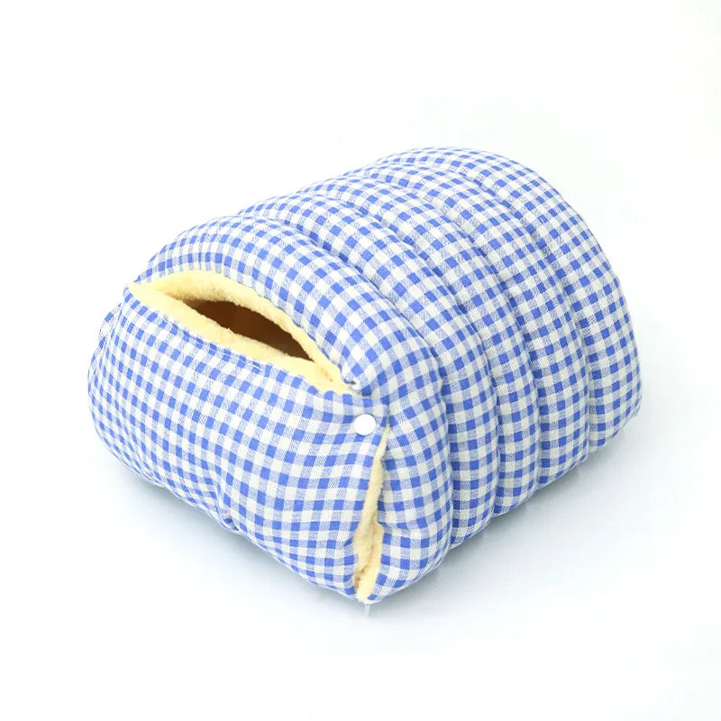 Cat Sleeping Bag Bed | Cozy Burrow Tunnel Pet Bed | SnuggleNest