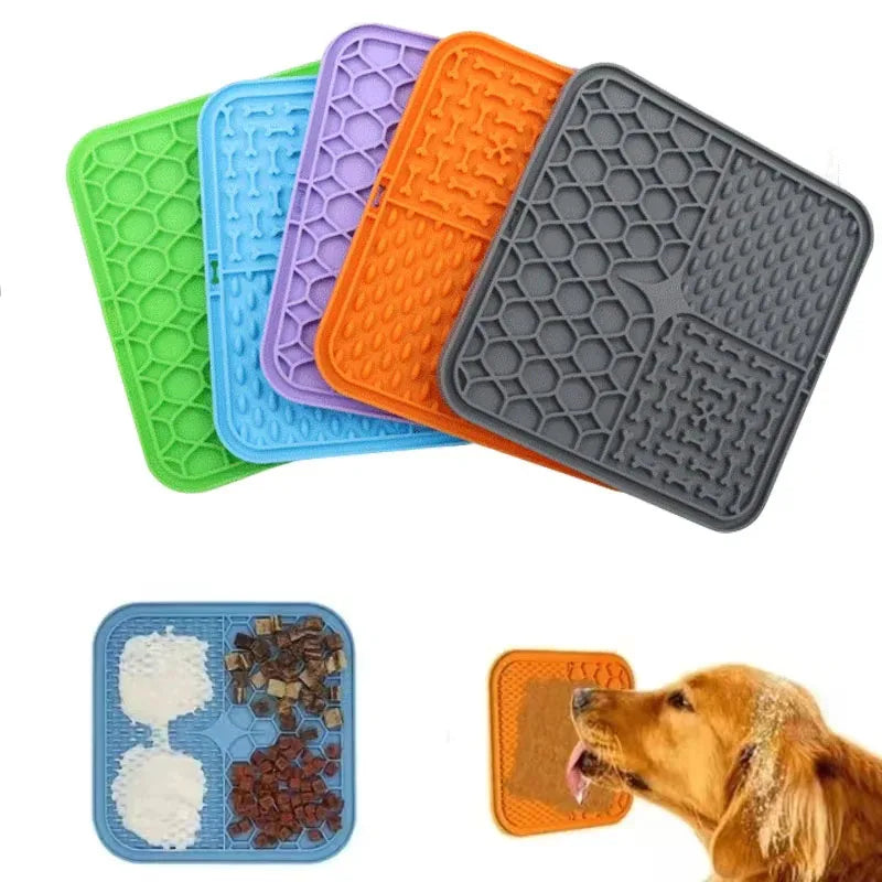 Dog Lick Mat | Slow Feeding Enrichment Mat | LickiPaw
