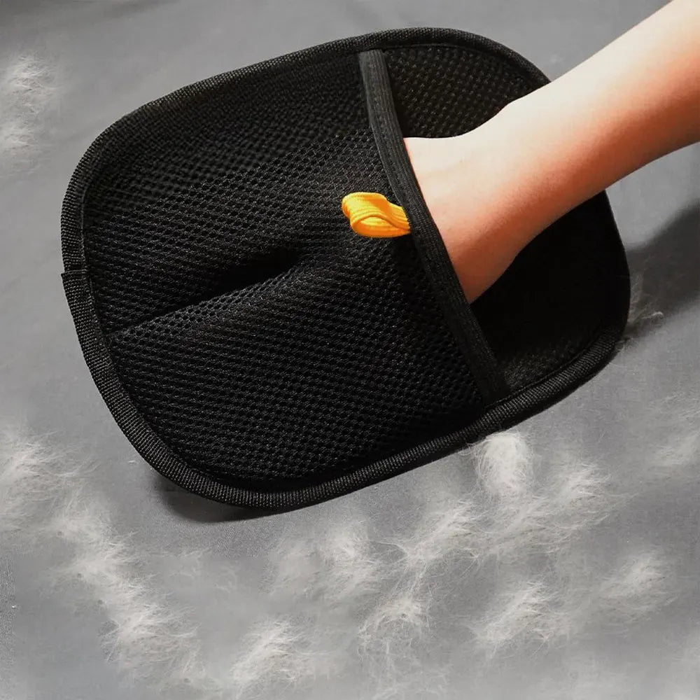 Pet Hair Remover Glove | Gentle Deshedding Grooming Brush | FurEase