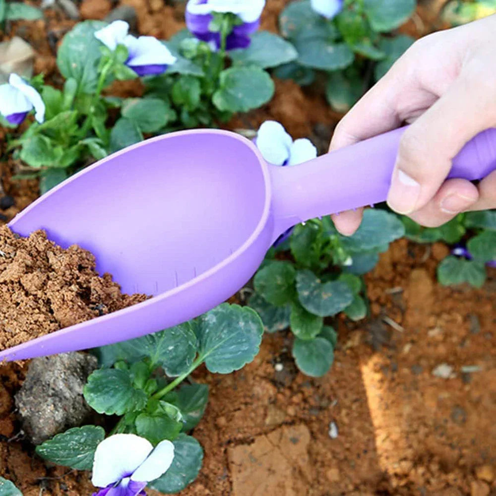 Garden Hand Trowel Set | Ergonomic Planting & Soil Scoop Tools | TerraScoop