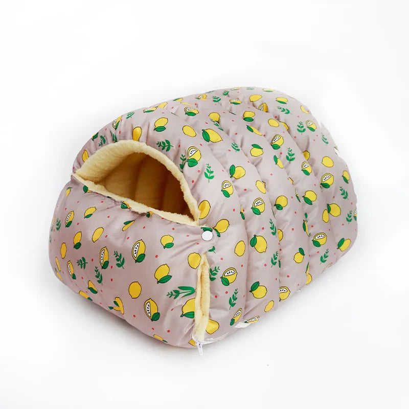 Cat Sleeping Bag Bed | Cozy Burrow Tunnel Pet Bed | SnuggleNest