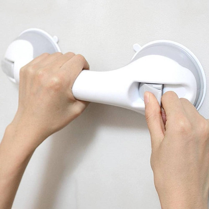 Bathroom Safety Grab Bar | Suction Cup Shower Handle | SafeGrip