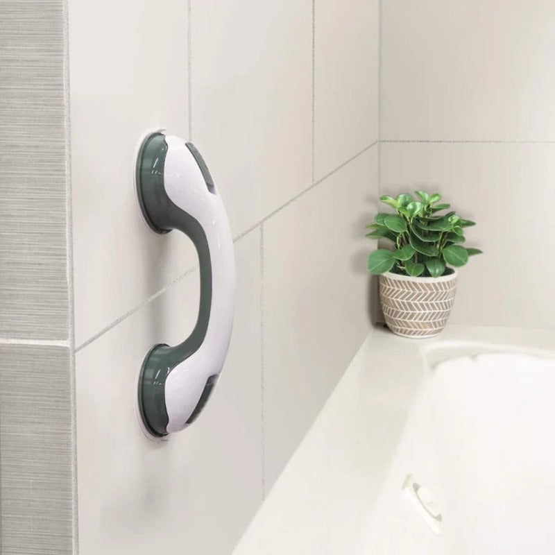 Bathroom Safety Grab Bar | Suction Cup Shower Handle | SafeGrip