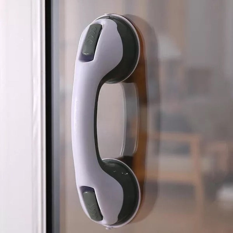 Bathroom Safety Grab Bar | Suction Cup Shower Handle | SafeGrip