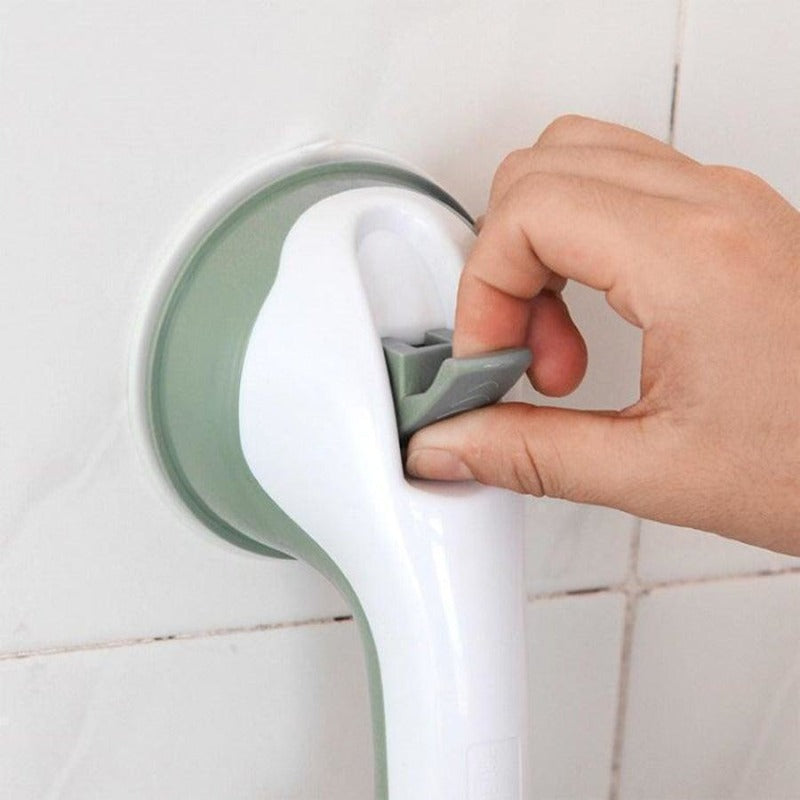 Bathroom Safety Grab Bar | Suction Cup Shower Handle | SafeGrip