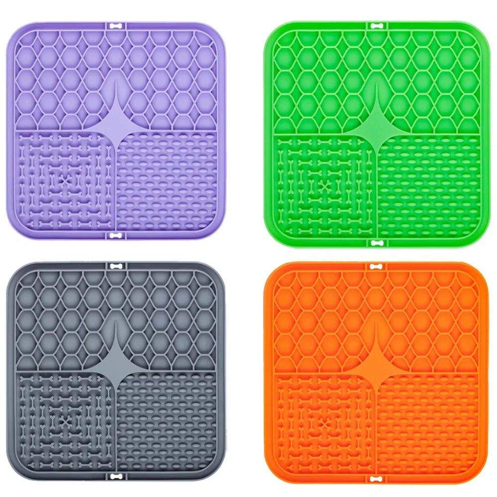 Dog Lick Mat | Slow Feeding Enrichment Mat | LickiPaw
