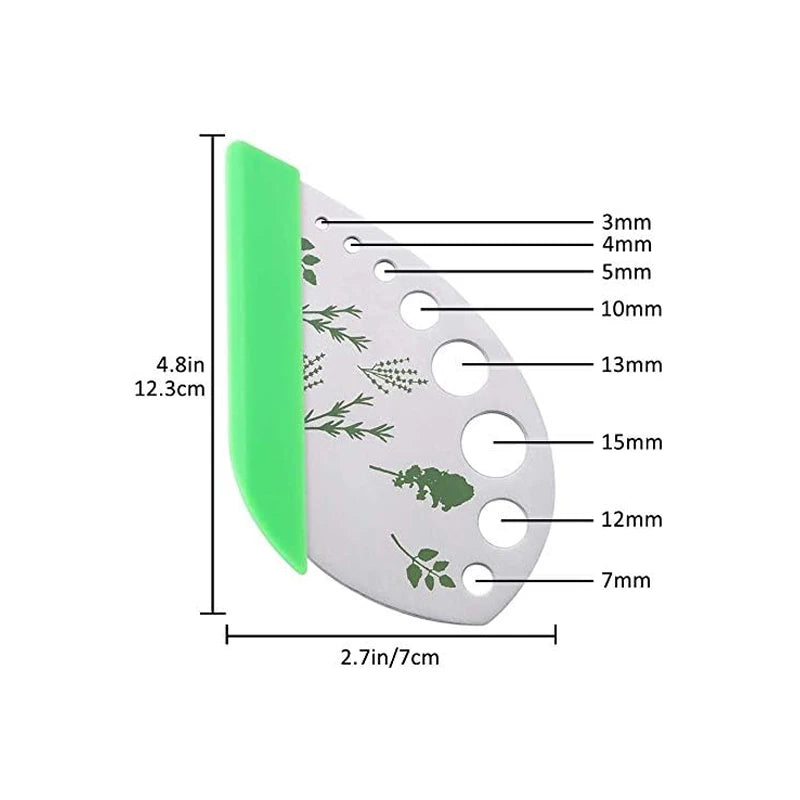 Herb Stripper Tool | Quick Leaf Remover Kitchen Gadget | HerbZip