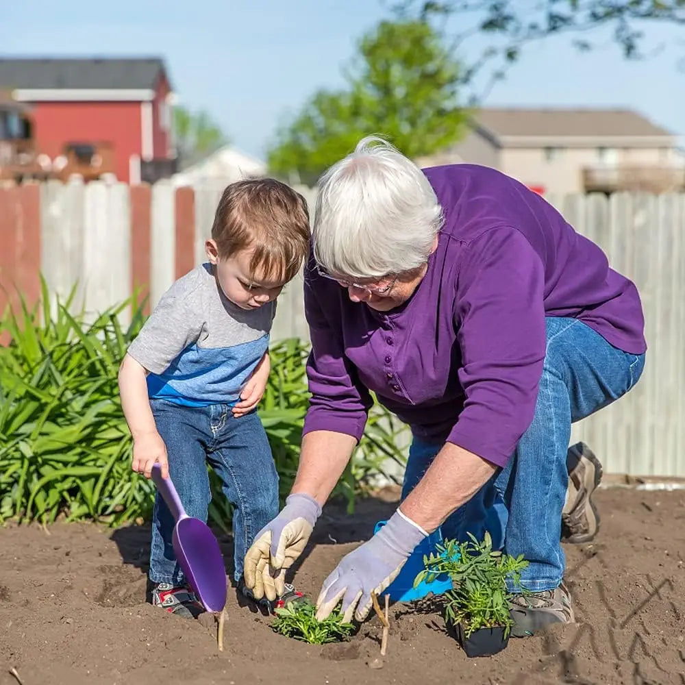Garden Hand Trowel Set | Ergonomic Planting & Soil Scoop Tools | TerraScoop