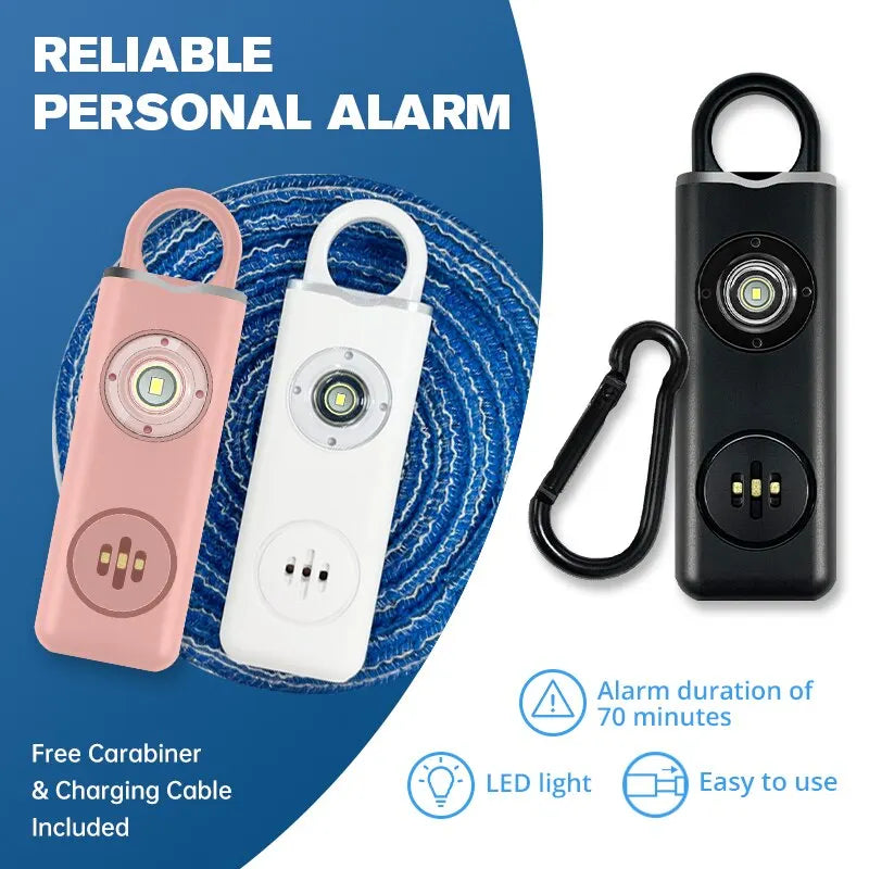 Personal Safety Alarm | 130dB Self Defense Keychain Alarm | MilitaryKart