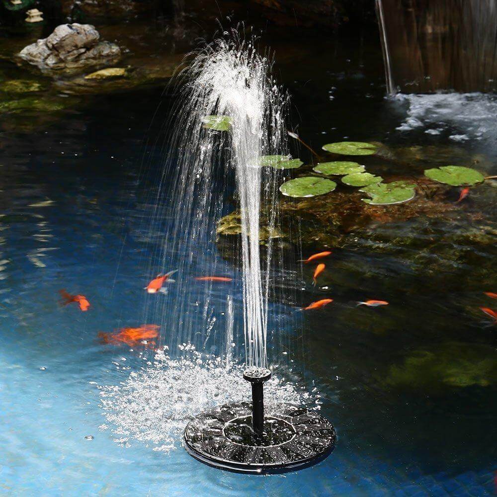 Solar Water Fountain | Floating Solar Bird Bath Fountain | SolarSplash