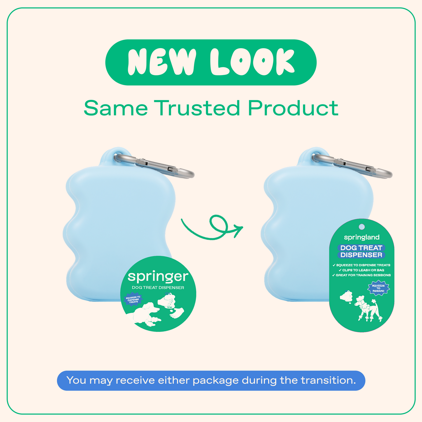 PawPop Treat Dispenser | Portable Silicone Dog Reward Pouch | PawPop