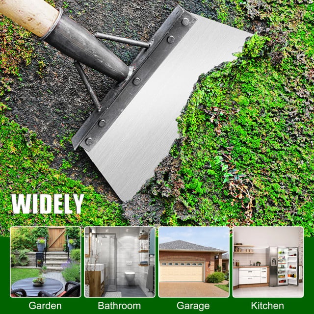 Garden Cleaning Shovel | Multifunctional Weed & Moss Scraper | TerraScrape