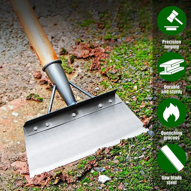 Garden Cleaning Shovel | Multifunctional Weed & Moss Scraper | TerraScrape