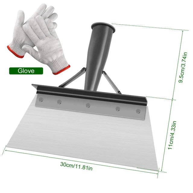 Garden Cleaning Shovel | Multifunctional Weed & Moss Scraper | TerraScrape