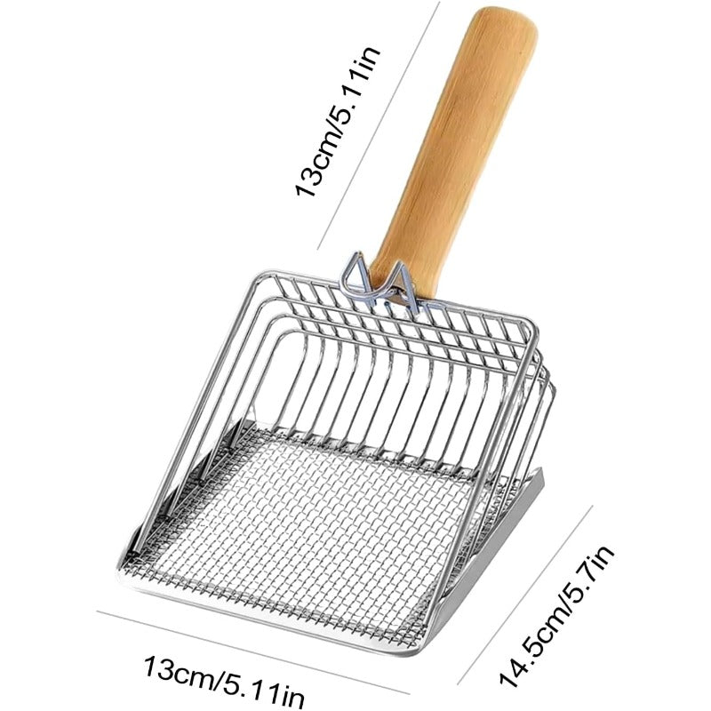 Cat Litter Scoop | Dual Layer Sifting Scooper | CleanPaws