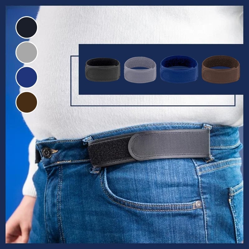 No Buckle Belt | Comfortable Elastic Waist Belt | FlexFit