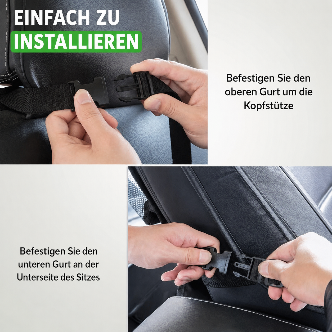 Car Seat Organizer | Backseat Storage With Tablet Holder | SeatNest